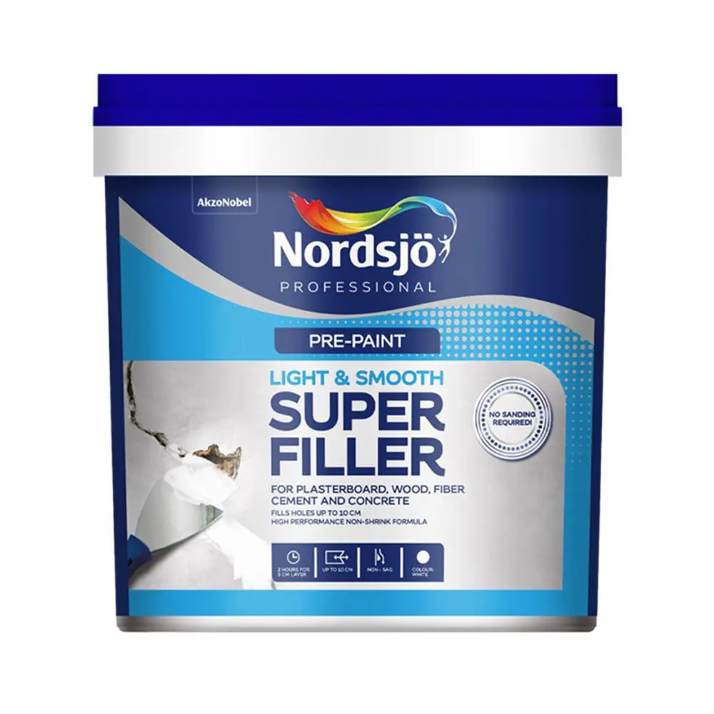 Nordsjo Professional Super Filler Light & Smooth 1L Tub 1