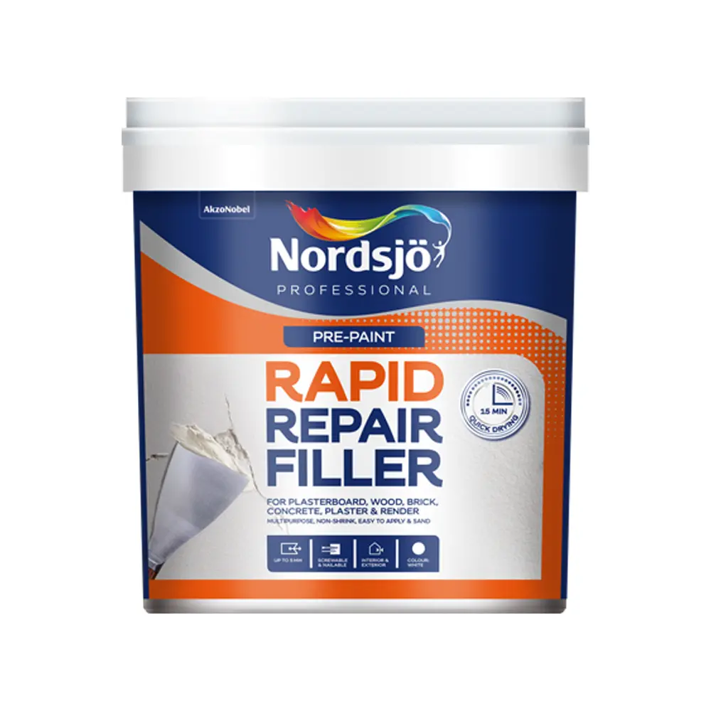 Nordsjo Professional Rapid Repair Filler 1Kg Tub 1