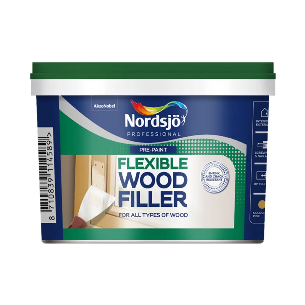 Nordsjo Professional Flexilble Wood Filler Natural 500Ml 1