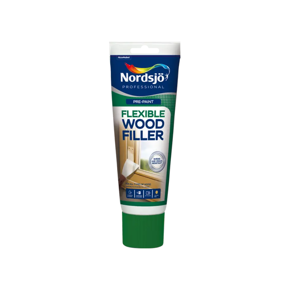 Nordsjo Professional Flexilble Wood Filler Natural 330Ml 1