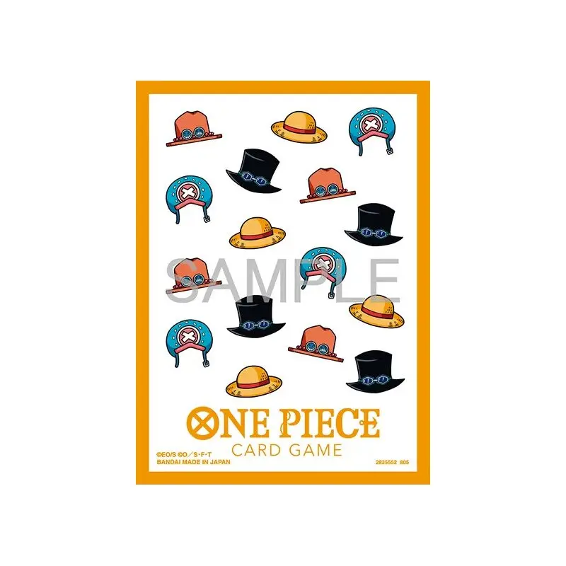 One Piece Card Game - Official Sleeves 13 - Hat Patterns 1
