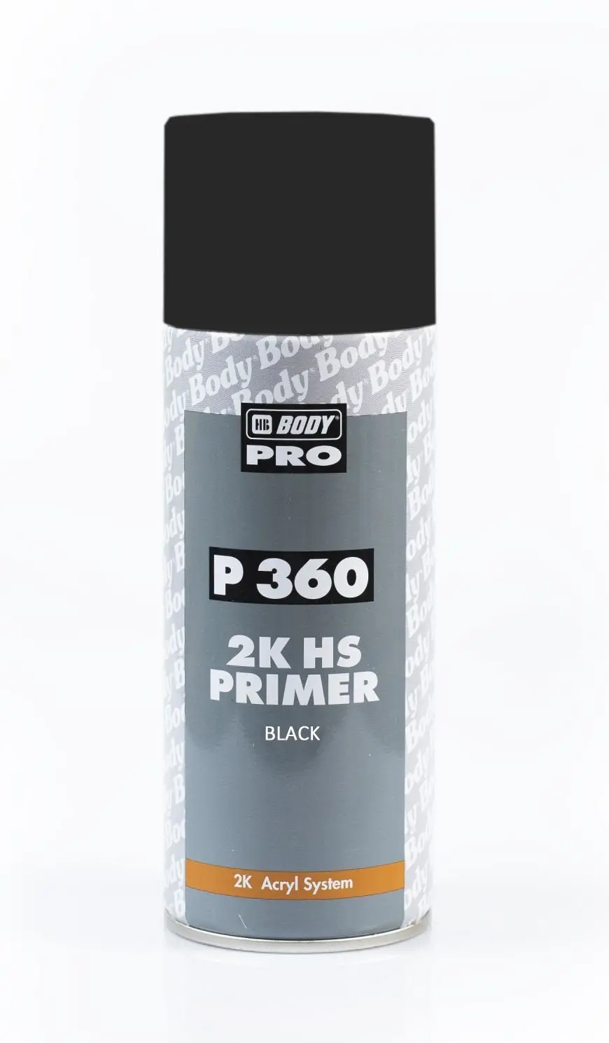 Hb Body P360 2K Hs Primer Filler Spray Paint Black Aerosol 400Ml 1