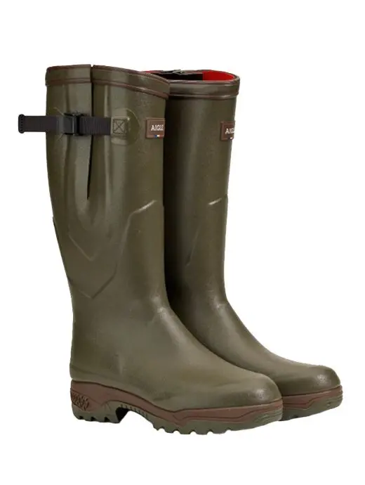 Aigle Parcours 2 Iso Wellington Boots - Khaki 1