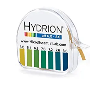 Ph Test Paper, Ph Range 6-9.5, Dual 15' Rolls 1