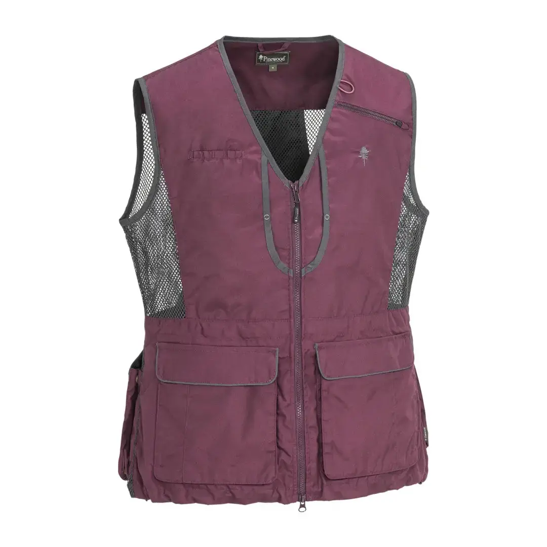 Pinewood Women's Dog Sports 2.0 Vest - Plum/Anthracite 1