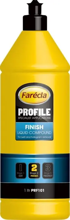 Farecla Profile Finish Liquid Compound Swirl Hologram Remover 1L 1