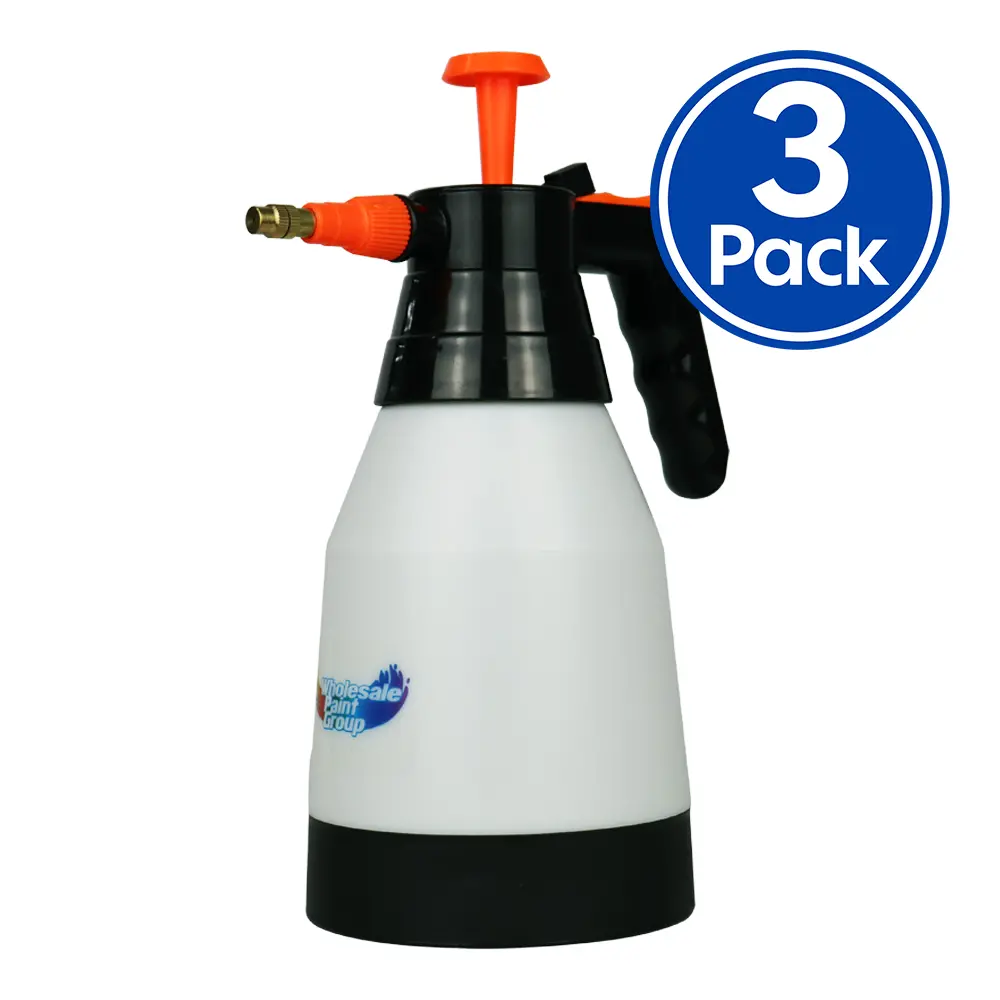 Wpg Pressure Pump Sprayer Bottle 1L X 3 Pack Cleaning Degreasing 1
