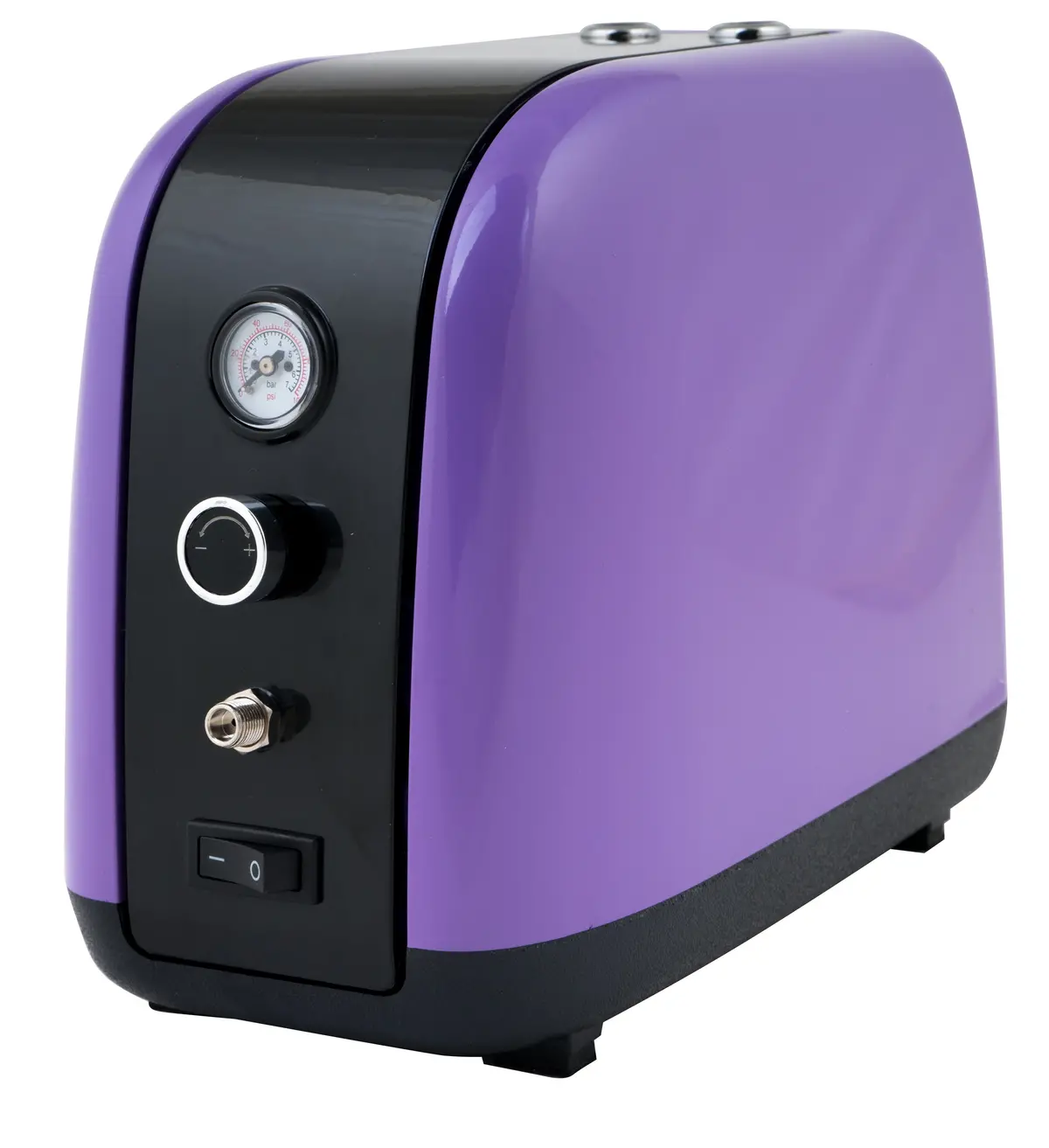 2Spray Airbrush Compressor 220-240V Art Touch Up Purple 1