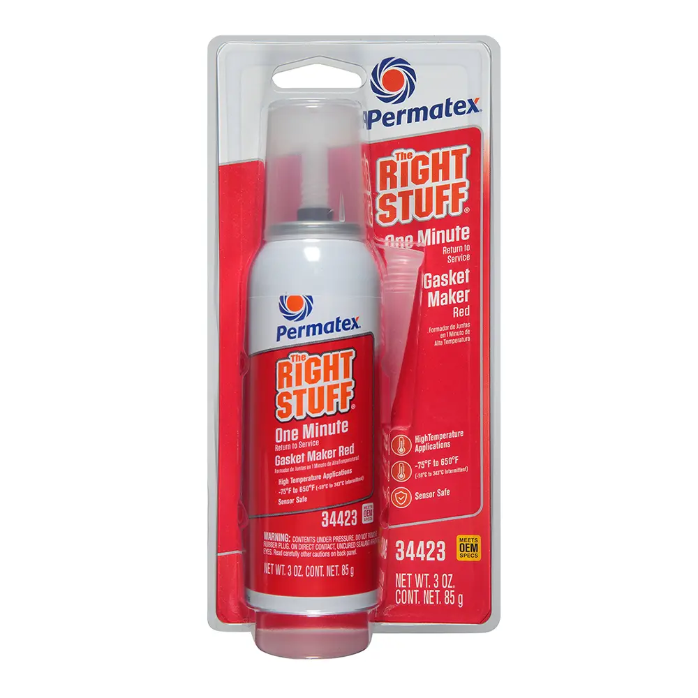 Permatex The Right Stuff Red 1 Minute Power Can 85G High Temp Gasket Maker 1