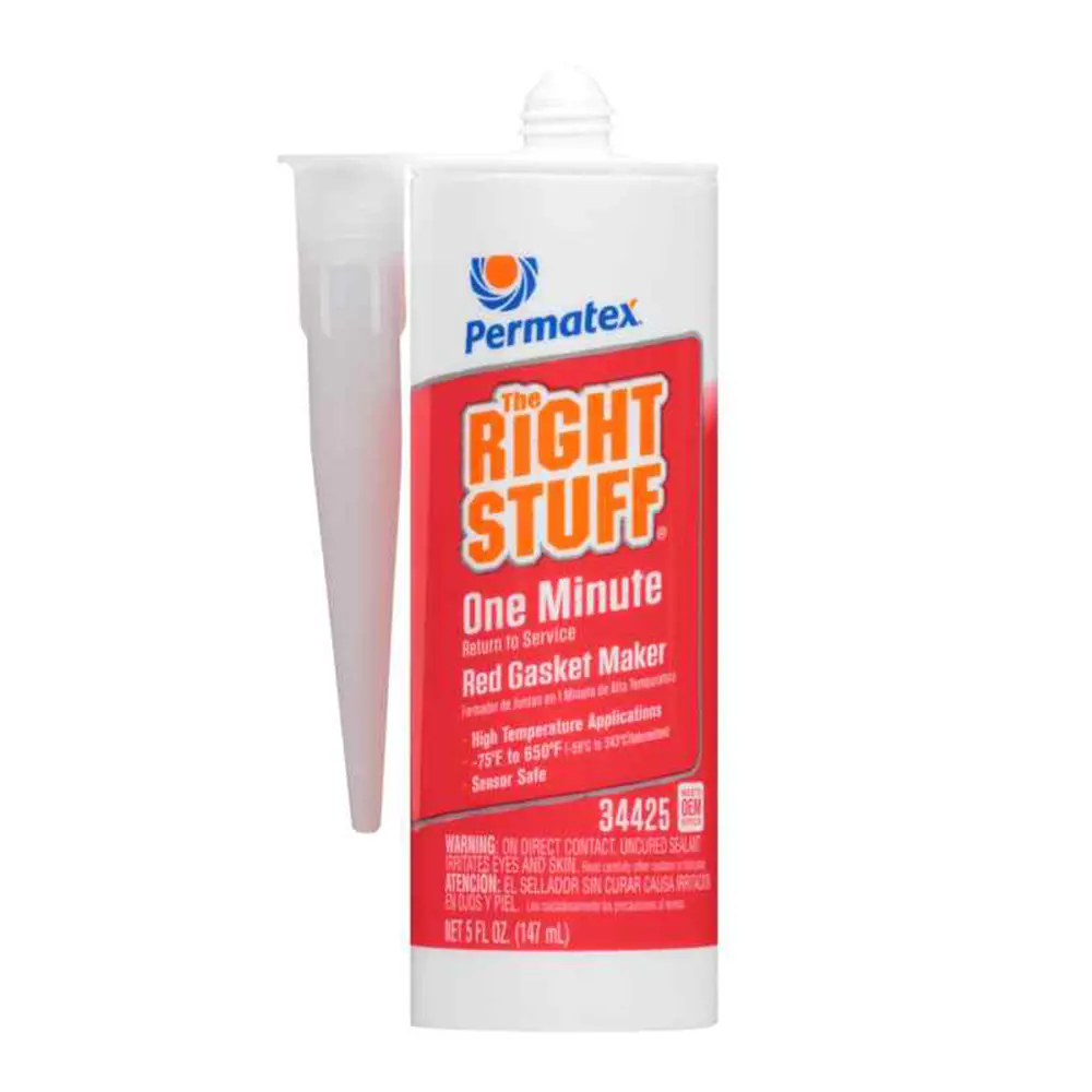 Permatex The Right Stuff Red 1 Minute Cartridge 147Ml High Temp Gasket Maker 1