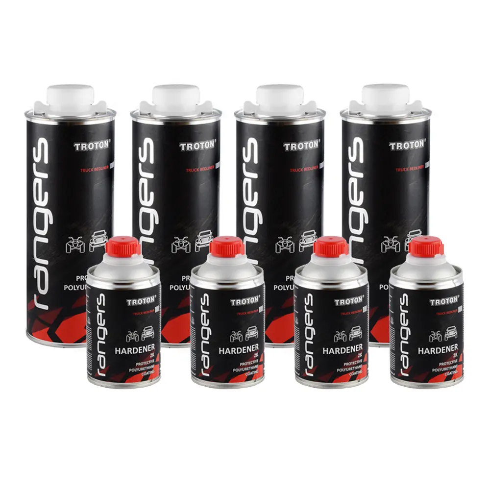 Troton Rangers 2K Tough Protective Polyurethane Coating Kit 3.78L Tintable Raptor 2