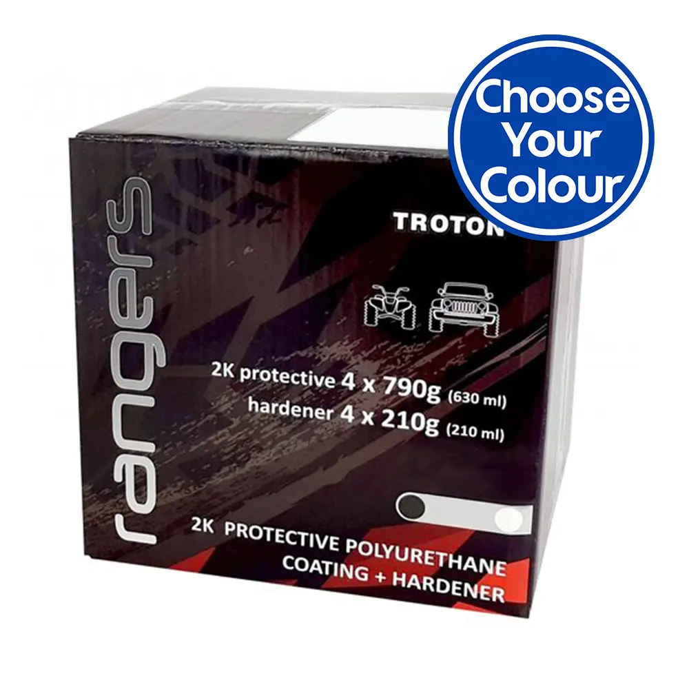 Troton Rangers 2K Tough Protective Polyurethane 'Choose Colour' Kit 3.78L Tintable 1