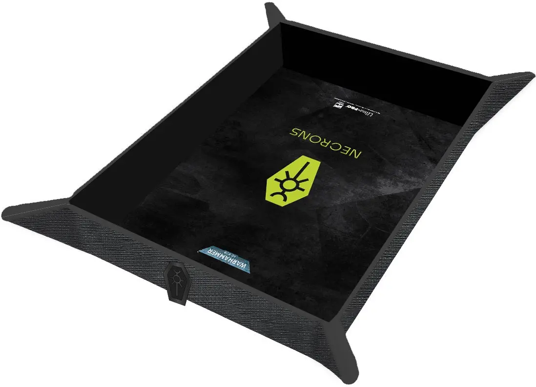 Ultra Pro Foldable Dice Rolling Tray – Warhammer 40,000: Necrons – Codex Aligned 1
