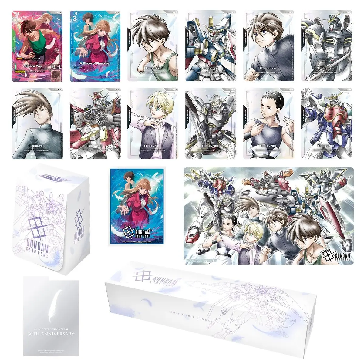 Gundam Card Game – Pb01 Premium Accessory Set: Mobile Suit Gundam Wing 1