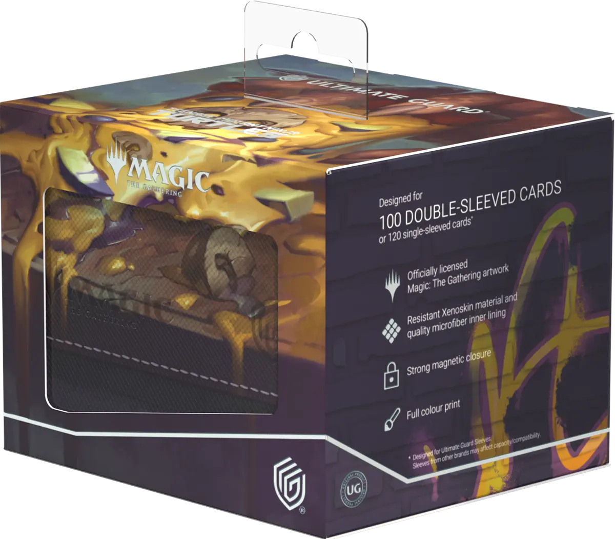 Ultimate Guard Sidewinder Deck Case 100+ Xenoskin – Magic: The Gathering: Teenage Mutant Ninja Turtles – Swamp Edition 1