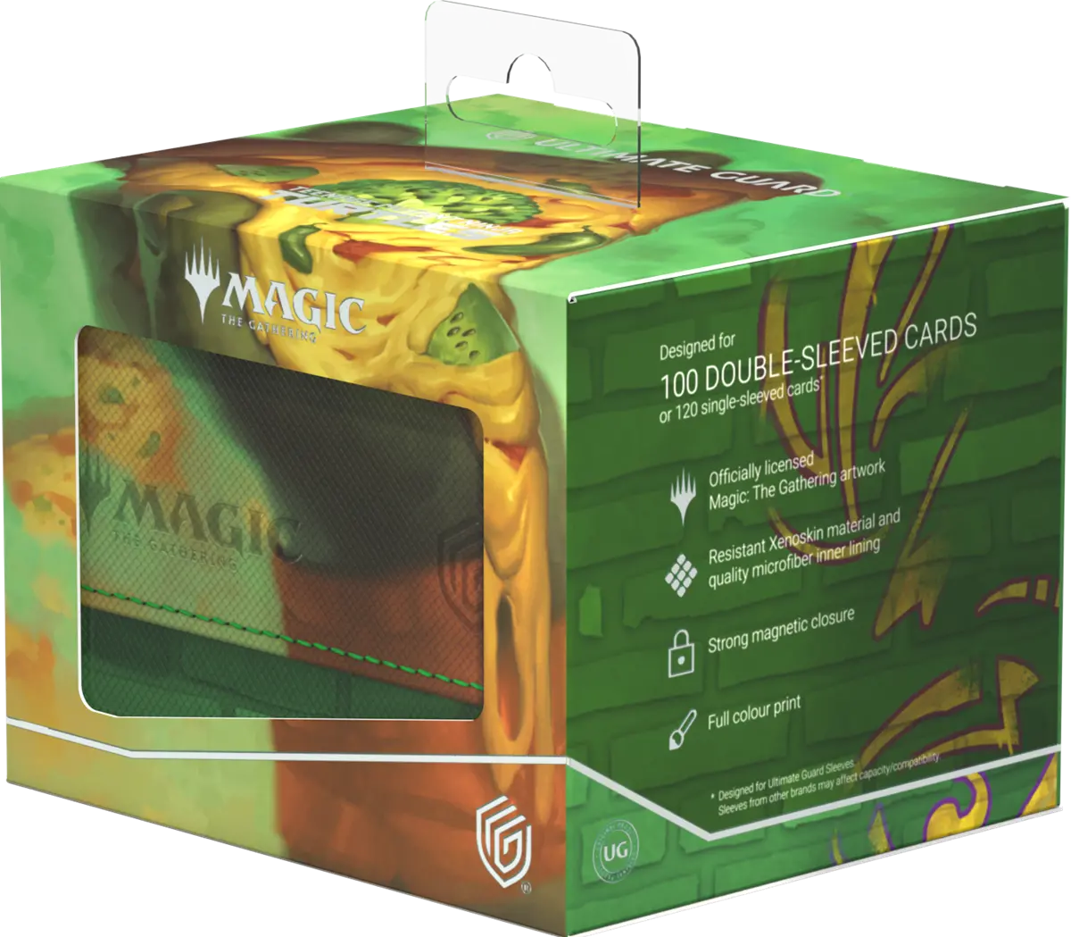 Ultimate Guard Sidewinder Deck Case 100+ Xenoskin – Magic: The Gathering: Teenage Mutant Ninja Turtles – Forest Edition 1