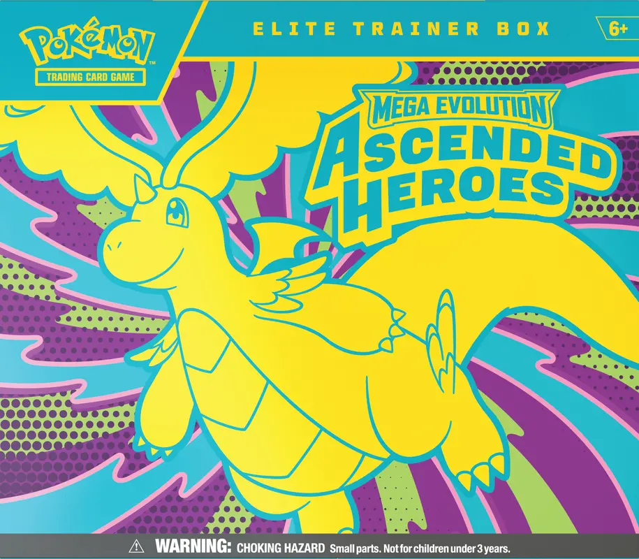 Pokémon Tcg: Mega Evolution 2.5 – Ascended Heroes Elite Trainer Box 1