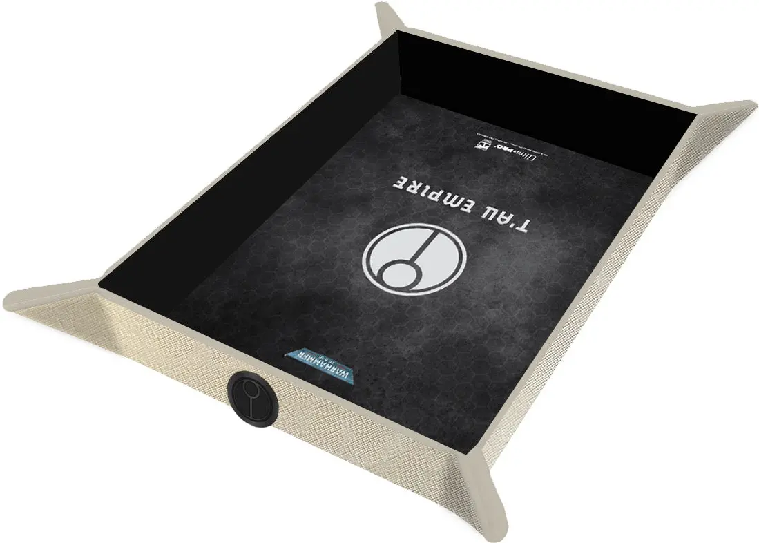 Ultra Pro Foldable Dice Rolling Tray – Warhammer 40,000: T’Au Empire – Codex Aligned 1
