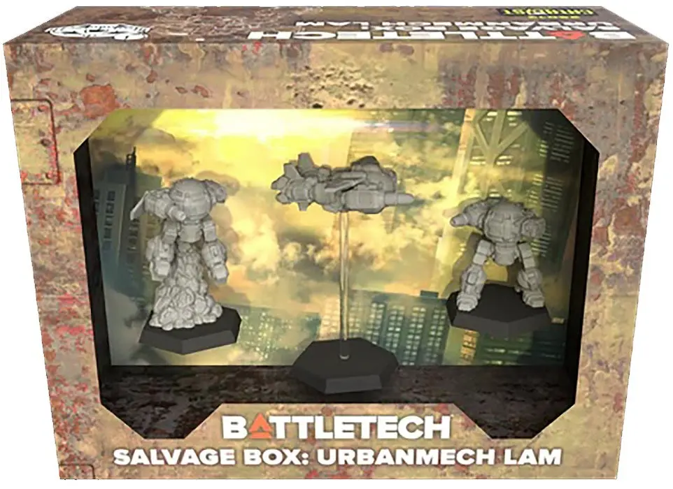Battletech: Salvage Box: Urban Mech Lam 1
