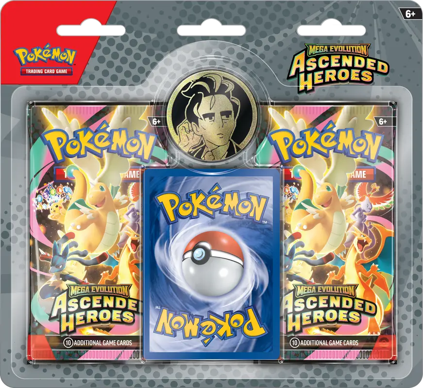 Pokémon Tcg: Mega Evolution 2.5 – Ascended Heroes 2-Pack Blister Collection 1