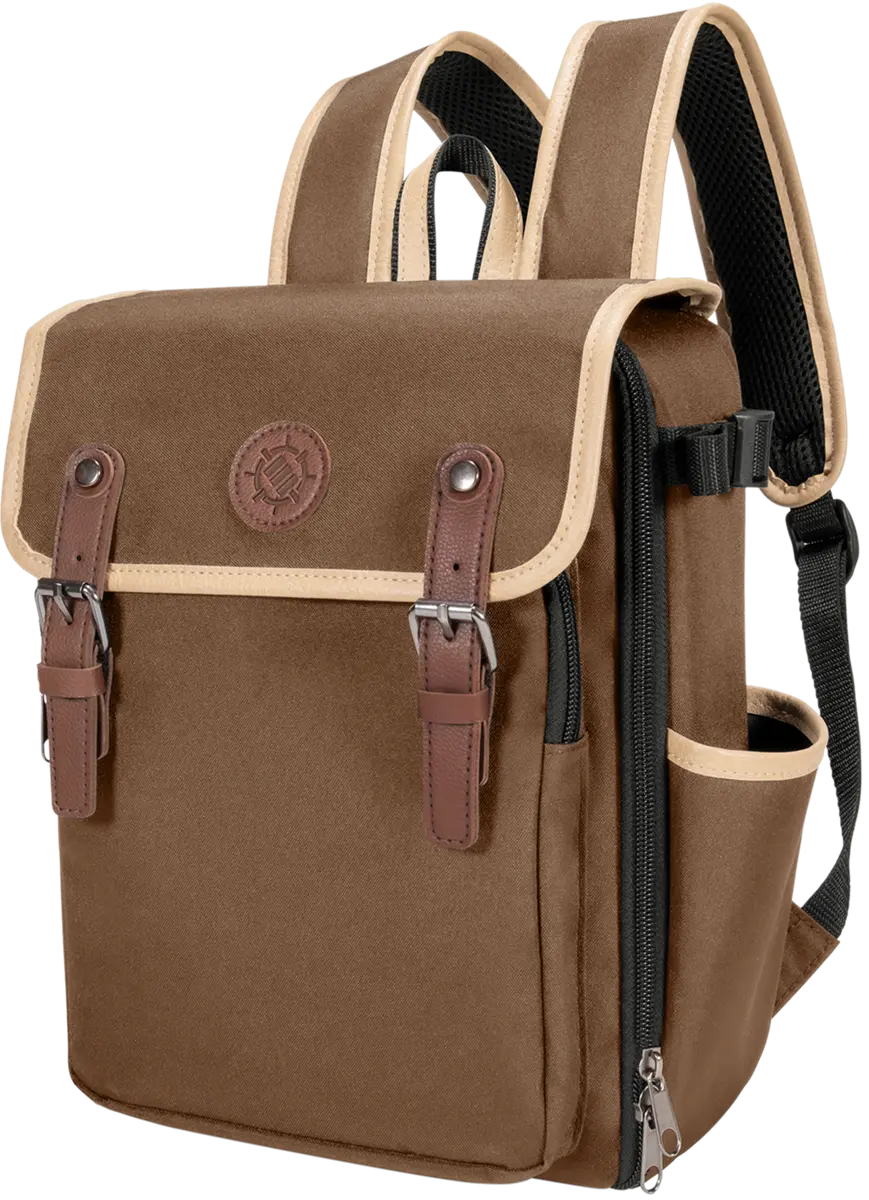 Ap Enhance Designer Edition Compact Trading Card Backpack – Tan 1