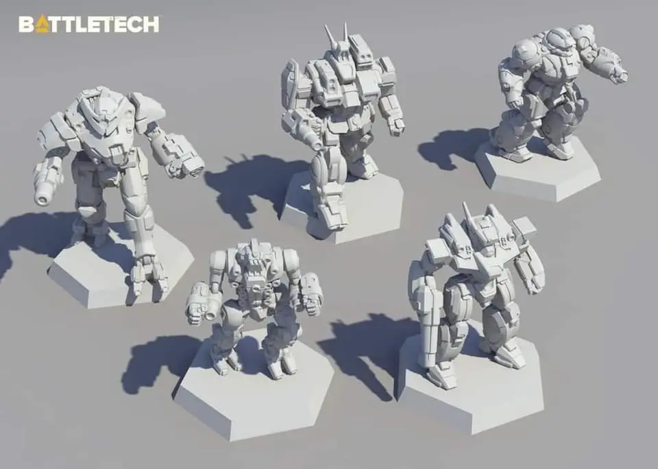 Battletech Clan Striker Star 1