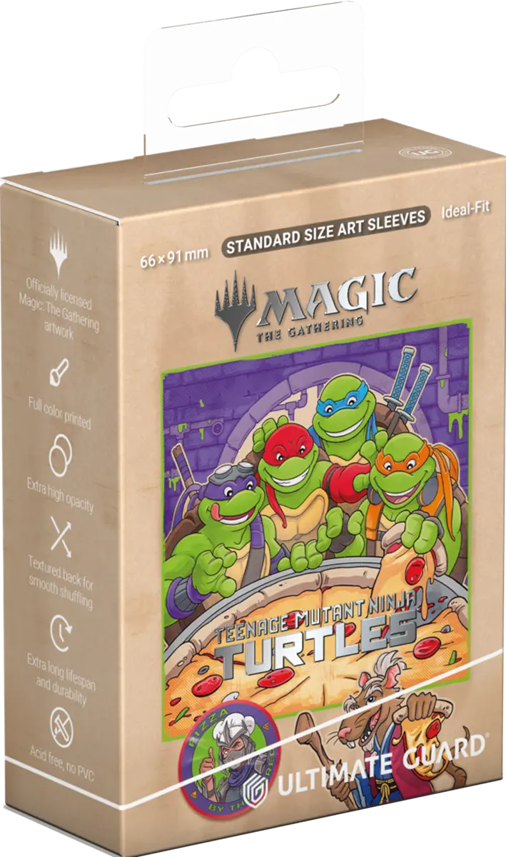 Ultimate Guard Art Sleeves – Magic: The Gathering X Teenage Mutant Ninja Turtles: Pizza Box 1