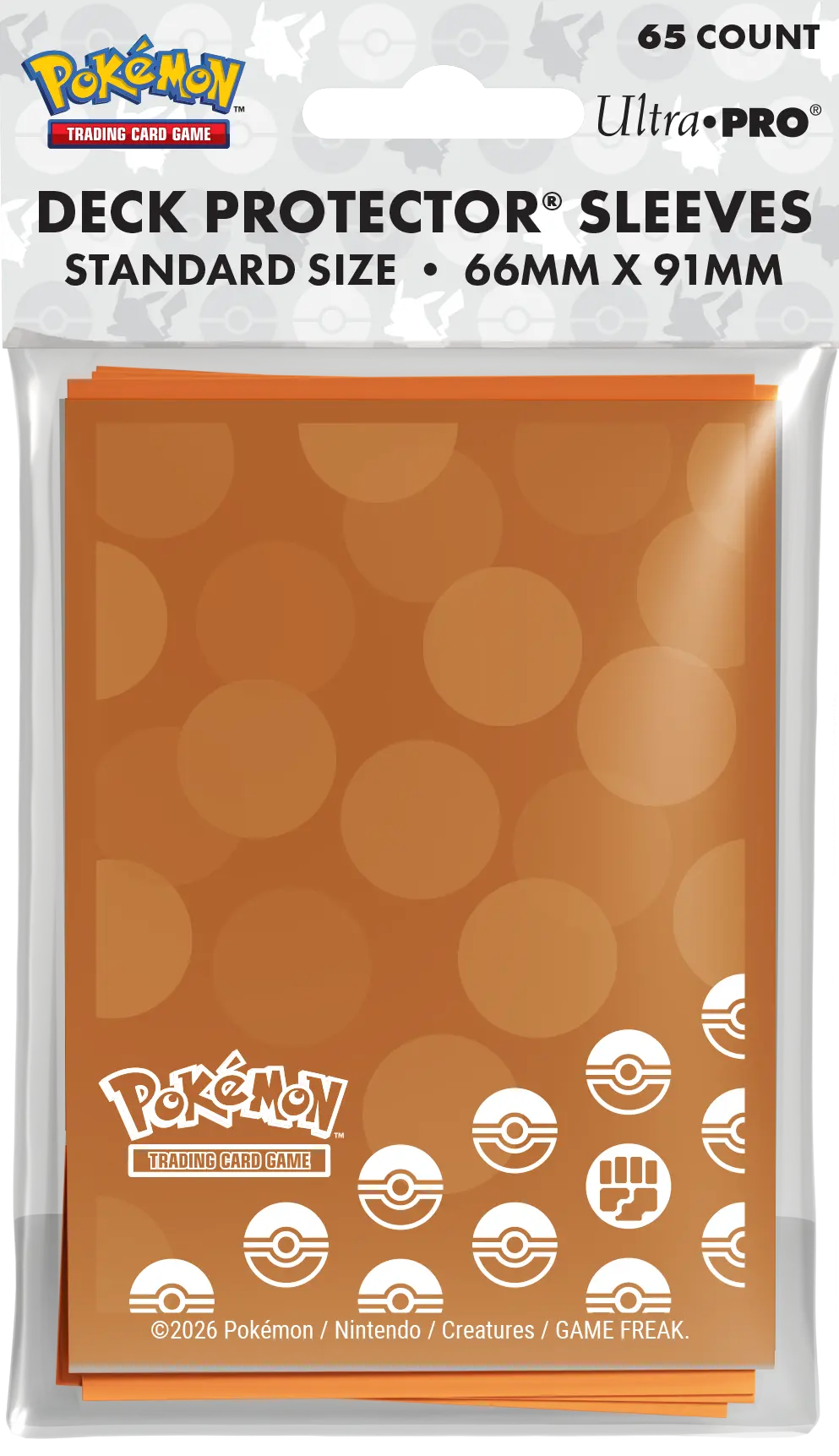 Ultra Pro D-Pro Pokemon Energy Fighting Type 65Ct 1