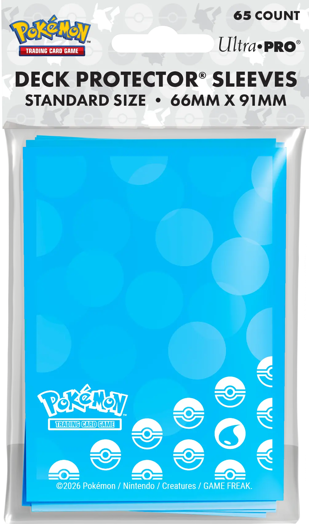 Ultra Pro D-Pro Pokemon Energy Water Type 65Ct 1