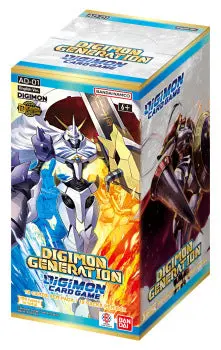Digimon Card Game Ad-01 Advanced Booster: Digimon Generation 1