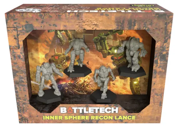 Battletech Inner Sphere Recon Lance Forcepack 1