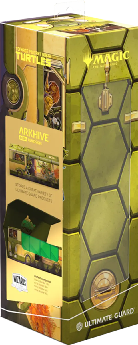 Ultimate Guard Arkhive 400+ Xenoskin Deck Case – Magic: The Gathering: Teenage Mutant Ninja Turtles – Turtle Van 1