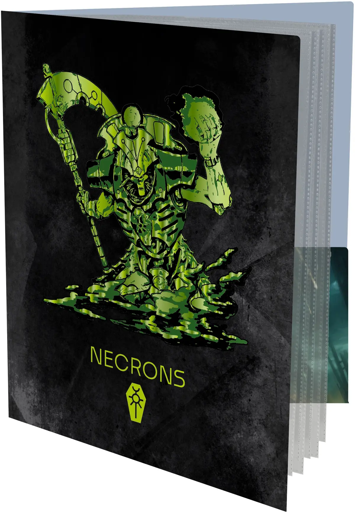 Ultra Pro Datasheet & Index Card Folio – Warhammer 40,000: Necrons 1