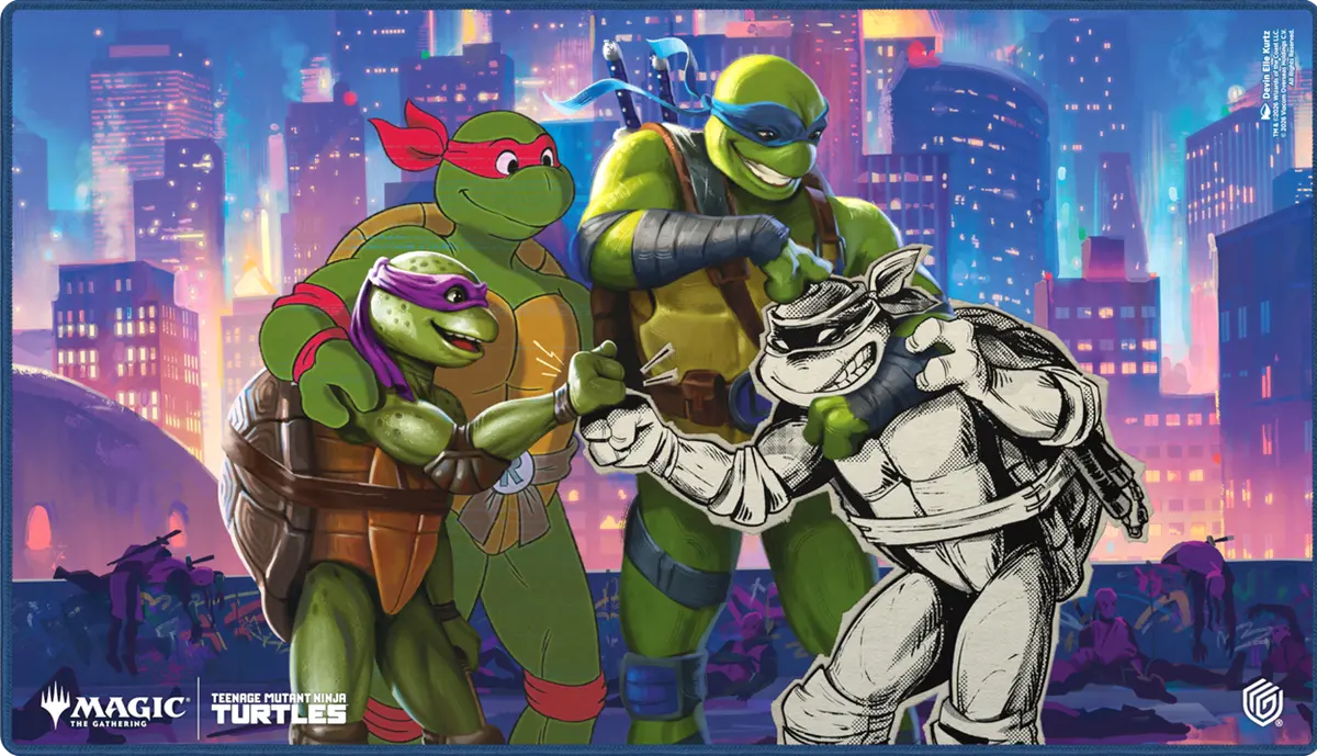Ultimate Guard Playmat – Magic: The Gathering: Teenage Mutant Ninja Turtles – Turtles Forever Edition 1