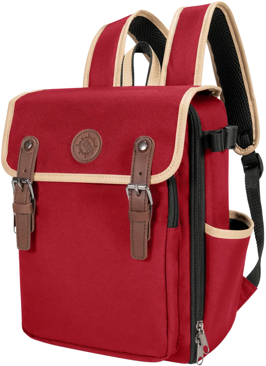 Ap Enhance Designer Edition Compact Trading Card Backpack – Red 1