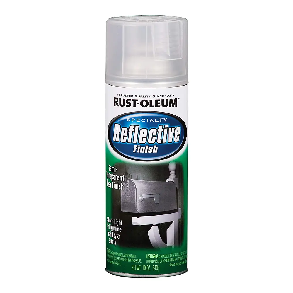 Rustoleum Reflective Finish Spray Transparent 283G Aerosol 1