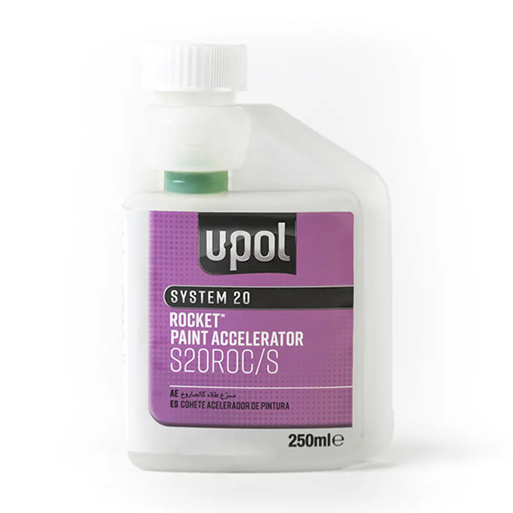 U-Pol Rocket Paint Accelerator 250Ml Rapid Cure Additive 1