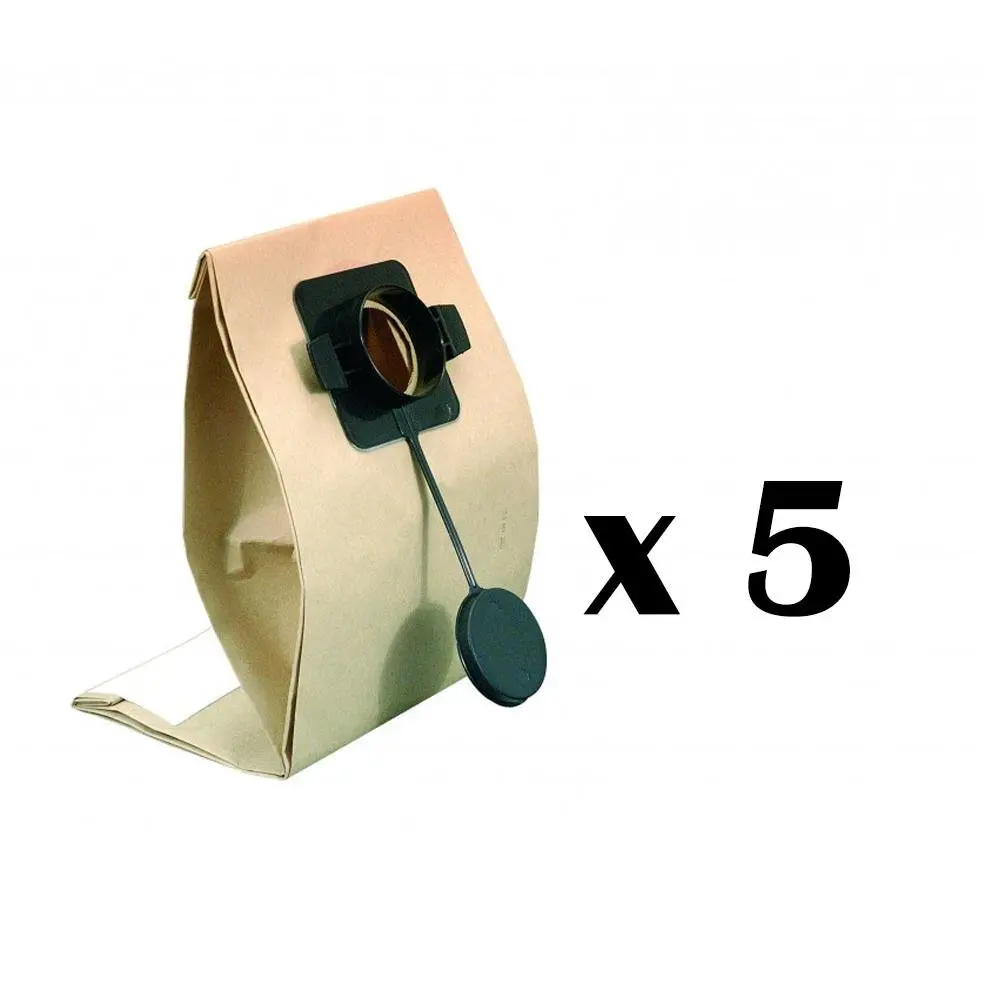 Rupes Paper Dust Bags Sv10-E Portable Extraction Unit Vacuum Cleaner X 5 1