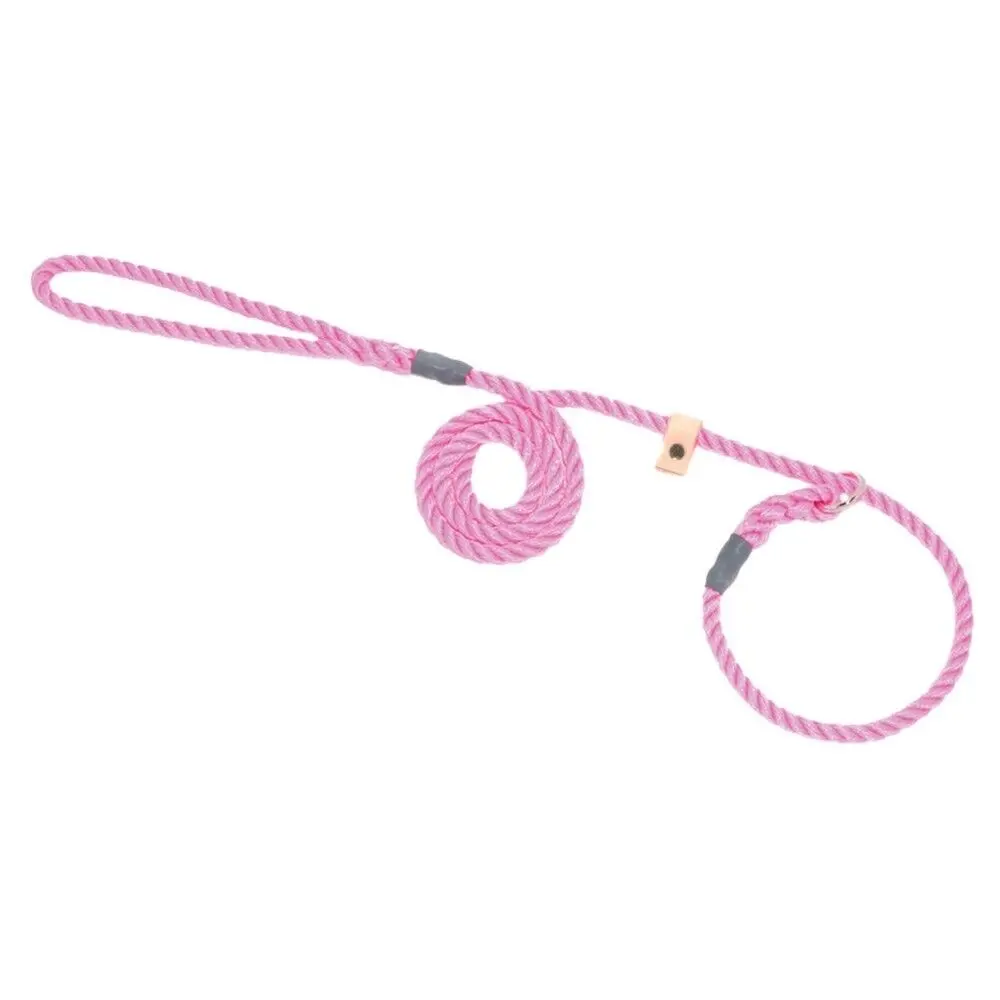Bisley Braid 8Mm Dog Slip Lead - Pink 1