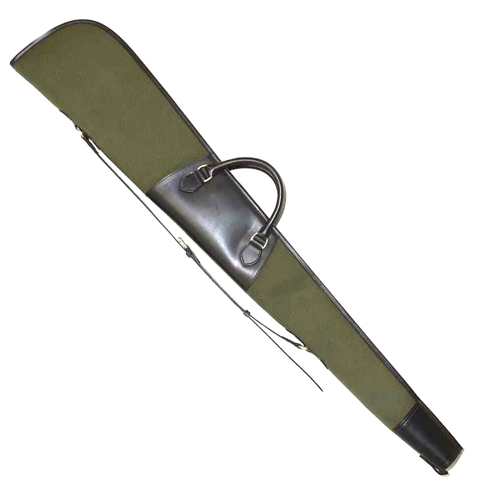 Gmk Stockbridge Canvas & Leather Shotgun Slip - Green 1