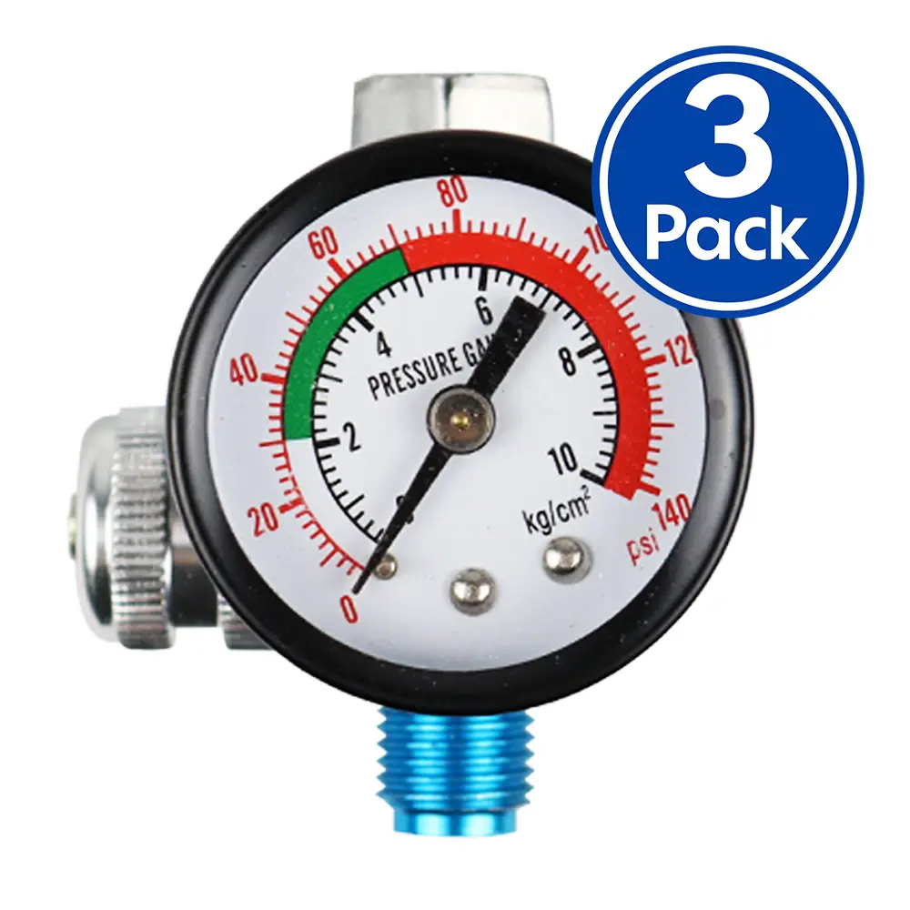 Sar Air Regulator With Gauge X 3 Pack 1
