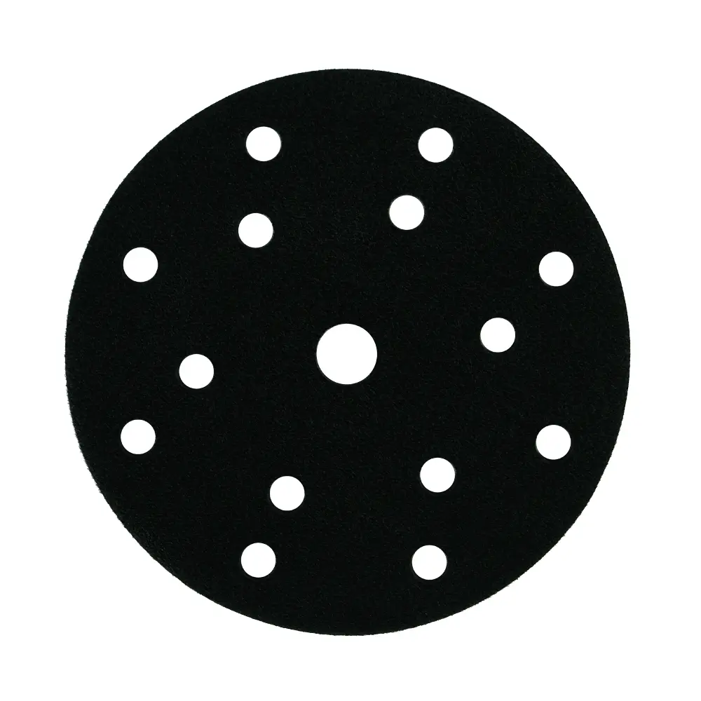 Wpg 150Mm 15 Hole Hook & Loop Interface Pad For Orbital Sander 1