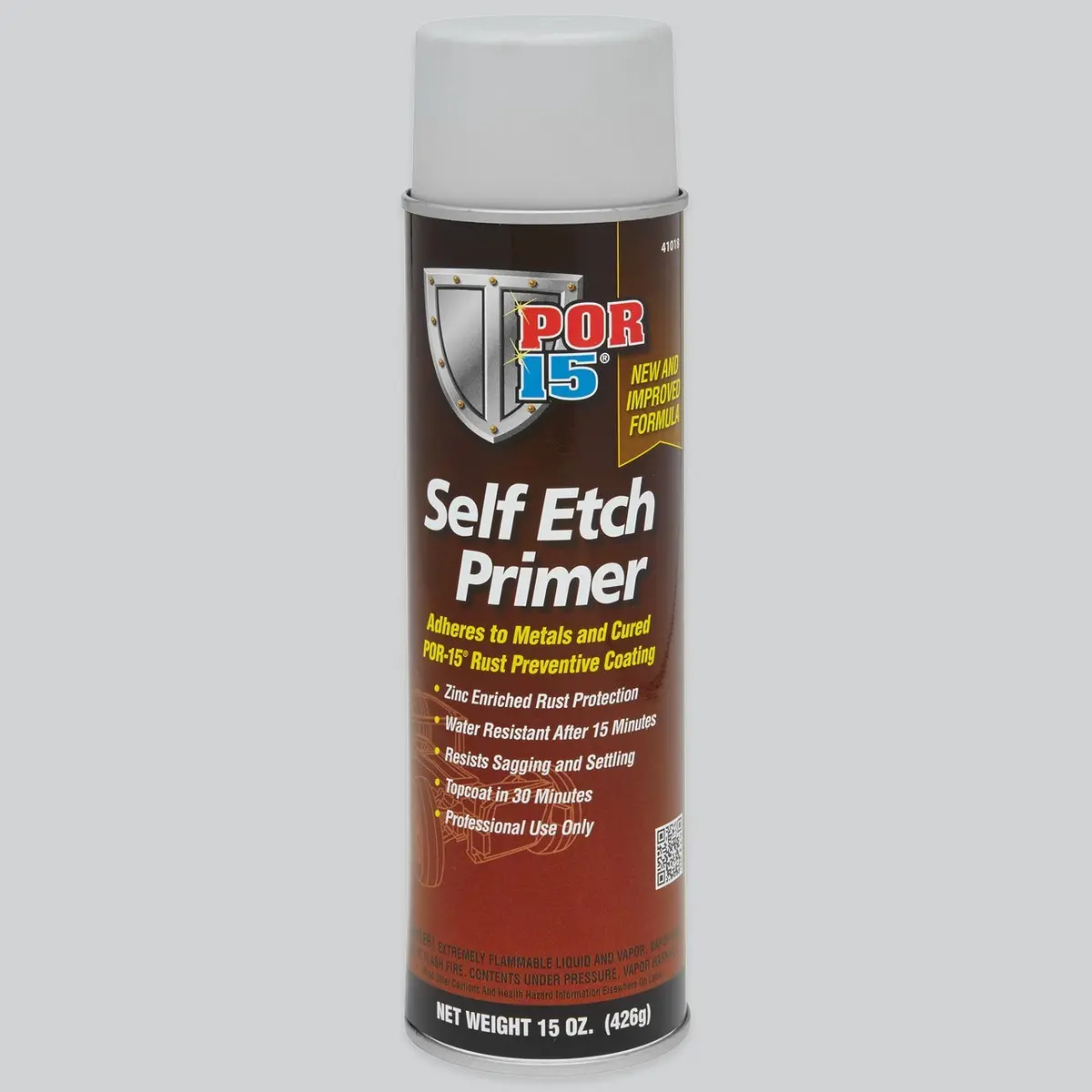 Por15 Self Etch Primer 425G Stainless Brass Spray Paint Automotive Restoration 1