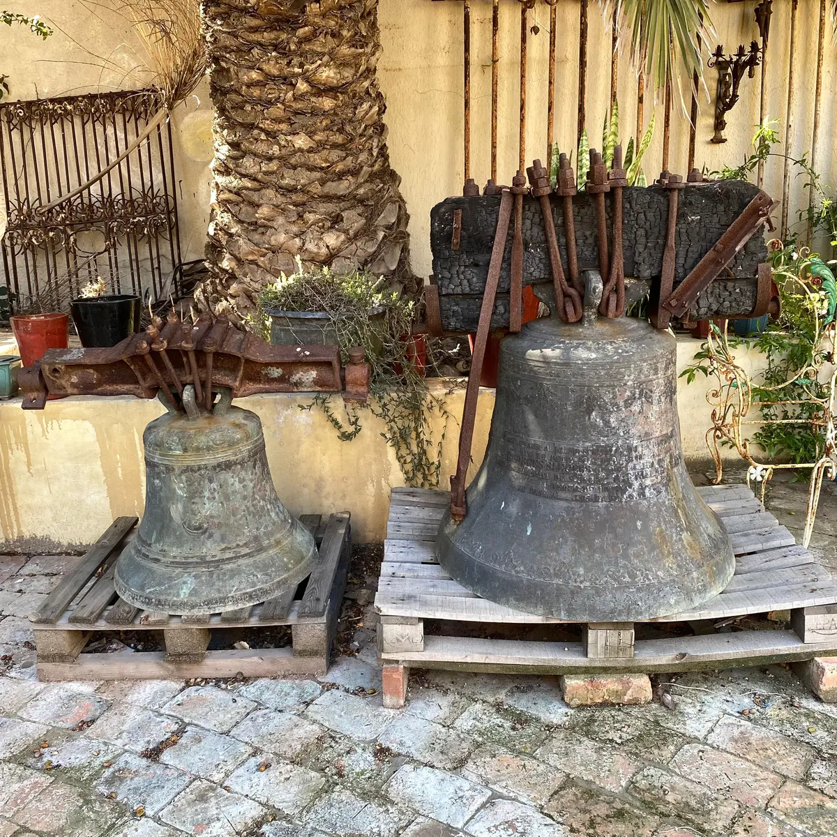 Antique Bronze Church Bells - Four Sizes Available 1