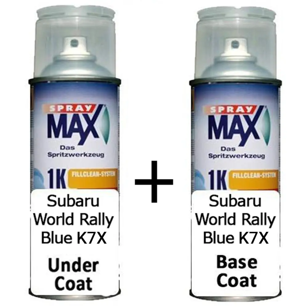 Auto Touch Up Can Subaru World Rally Blue K7x Pearl Paint 1