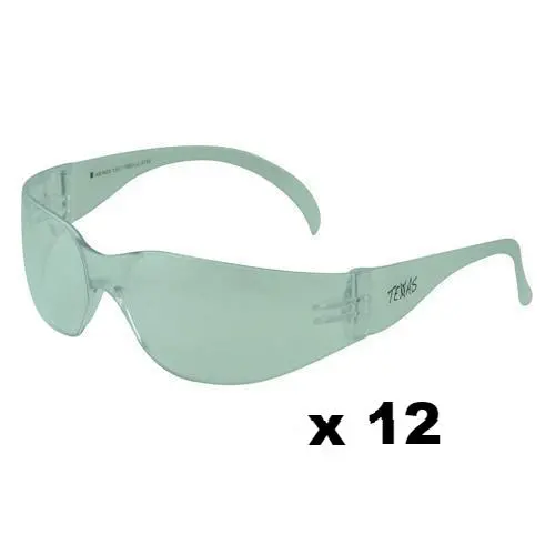 Maxisafe Texas Safety Glasses As/Nzs1337 Anti Scratch Fog Coating Clear X 12 Pack 1