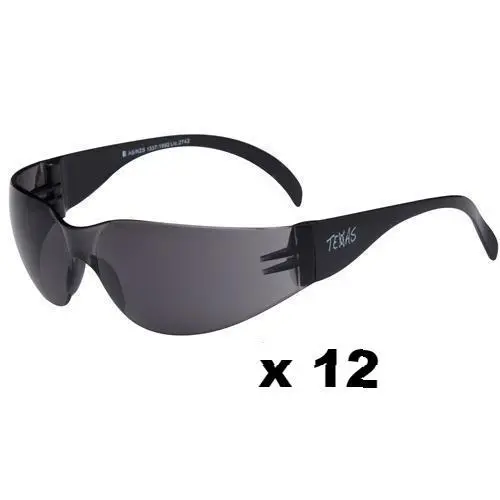 Maxisafe Texas Safety Glasses As/Nzs1337 Anti Scratch Fog Coating Smoke X 12 1