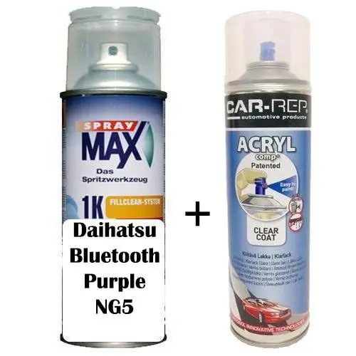 Auto Touch Up Paint Daihatsu Bluetooth Purple Ng5 Plus 1K Clear Coat 1