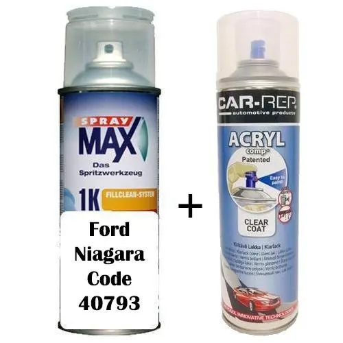 Auto Touch Up Paint Ford Niagara Code 40793 Plus 1K Clear Coat 1