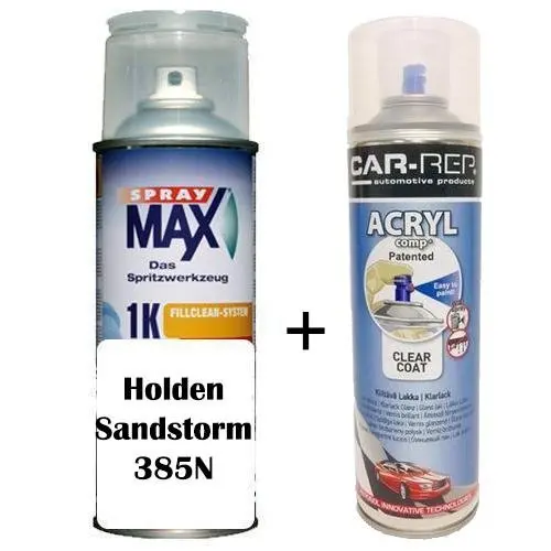 Auto Touch Up Paint Holden Sandstorm 385N Plus 1K Clear Coat 1